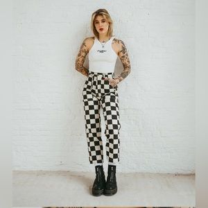 P&Co 304 Service Fatigue Pants - Checkerboard